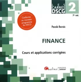 Couverture du produit · DSCG 2 - Finance: Cours et applications corrigées (2021)