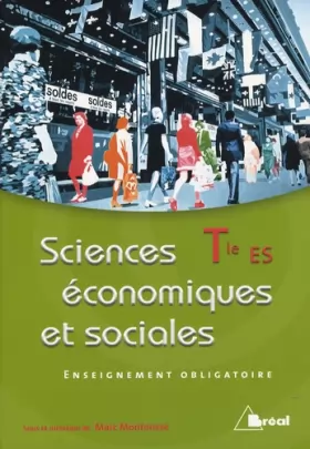 Couverture du produit · Sciences économiques et sociales Tle ES obligatoire