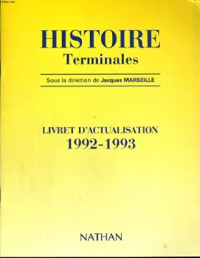 Couverture du produit · HISTOIRE TERMINALE. Edition 1993