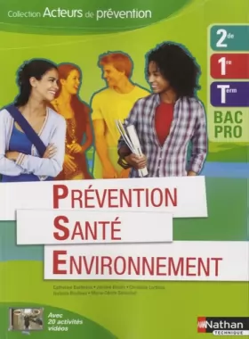 Couverture du produit · Prévention Santé Environnement - 2e/1re/Term Bac Pro