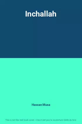 Couverture du produit · Inchallah