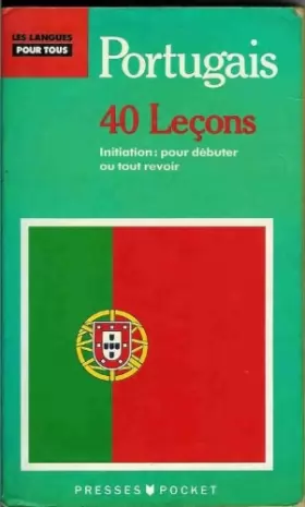 Couverture du produit · NIV1PARLEZ PORTUGAIS 40 LECONS  (ancienne édition)