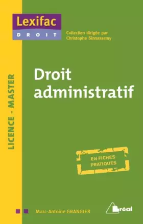 Couverture du produit · Droit administratif