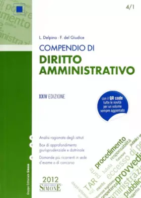 Couverture du produit · Compendio di diritto amministrativo