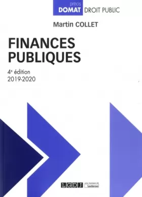 Couverture du produit · Finances publiques (2019)