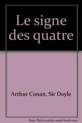 Couverture du produit · Le signe des quatre