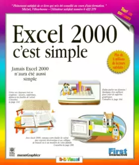 Couverture du produit · Excel 2000, c'est simple