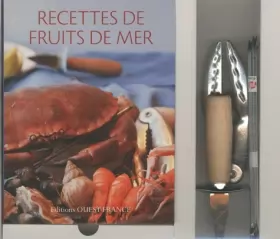 Couverture du produit · Recettes de fruits de mer : Coffret avec un livre, un couteau à huîtres, une pince à crustacés et 4 curettes à crabes