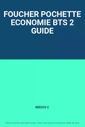 Couverture du produit · FOUCHER POCHETTE ECONOMIE BTS 2 GUIDE