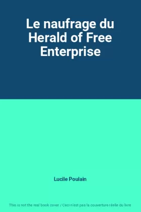 Couverture du produit · Le naufrage du Herald of Free Enterprise