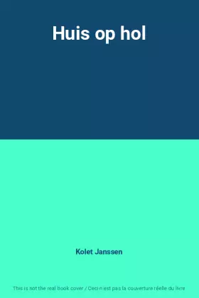 Couverture du produit · Huis op hol