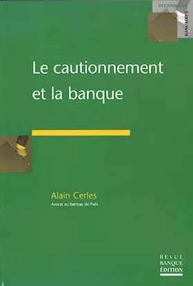 Couverture du produit · Le cautionnement de la banque