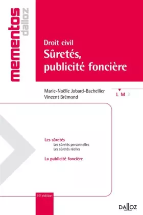 Couverture du produit · Droit civil : Sûretés, publicité foncière