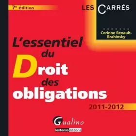 Couverture du produit · L'essentiel du Droit des Obligations