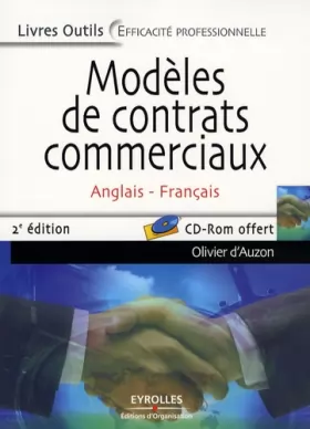 Couverture du produit · Modèles de contrats commerciaux anglais-français (1Cédérom)