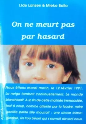 Couverture du produit · On ne meurt pas par hasard