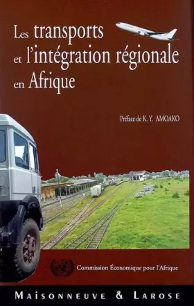 Couverture du produit · Les transports et l'intégration régionale en Afrique
