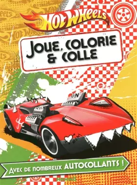 Couverture du produit · JOUE COLORIE COLLE HOT WHEELS