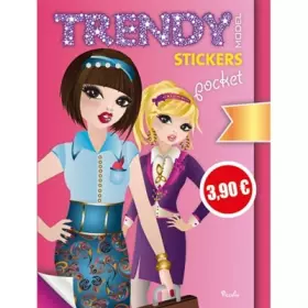 Couverture du produit · Trendy model stickers pocket: Rose