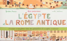 Couverture du produit · L'Egypte et la Rome antique: 12 frises à compléter avec des gommettes et 6 sujets à colorier