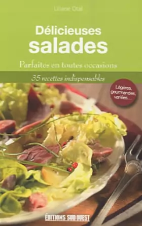 Couverture du produit · Délicieuses salades : Gourmandes et variées en toutes saisons