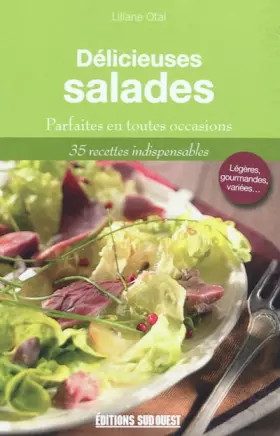 Couverture du produit · Délicieuses salades : Gourmandes et variées en toutes saisons