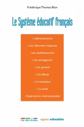 Couverture du produit · Le système éducatif français