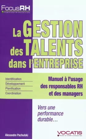 Couverture du produit · La gestion des talents dans l'entreprise