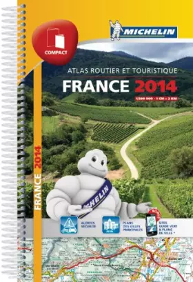 Couverture du produit · ATLAS FRANCE COMPACT SPIRALE 2014
