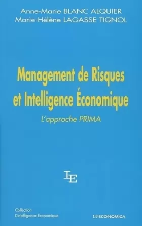 Couverture du produit · Management de Risques et Intelligence Economique : L'approche PRIMA