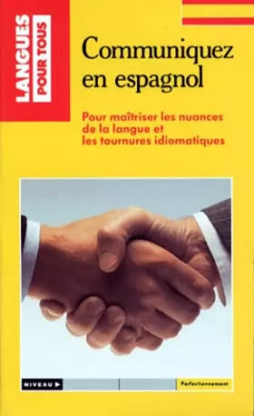 Couverture du produit · Communiquer en espagnol