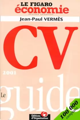 Couverture du produit · Guide du CV 2001