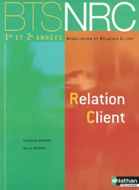 Couverture du produit · BTS NRC : Relation client