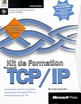Couverture du produit · Kit de Formation Microsoft TCP/IP