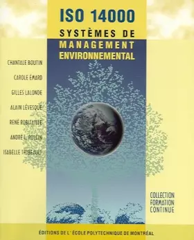 Couverture du produit · ISO 14000 : Systèmes de management environnemental