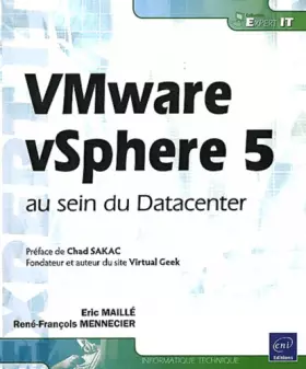 Couverture du produit · VMware vSphere5 au sein du Datacenter