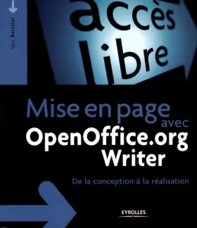 Couverture du produit · Mise en page avec OpenOffice.org Writer : De la conception à la réalisation prépresse