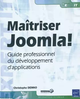 Couverture du produit · Maîtriser Joomla! - Guide professionnel du développement d'applications