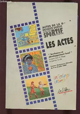 Couverture du produit · Territoires et développement local : Les actes