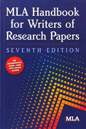 Couverture du produit · MLA Handbook for Writers of Research Papers