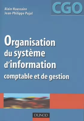 Couverture du produit · Organisation du système d'information comptable : Manuel
