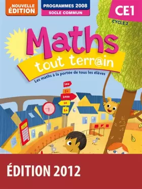 Couverture du produit · Maths Tout Terrain CE1 : Fichier élève 2012