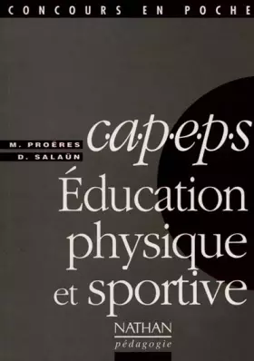 Couverture du produit · Education physique et sportive C.A.P.E.P.S
