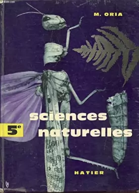 Couverture du produit · sciences naturelles - botanique - zoologie 5e