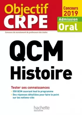 Couverture du produit · QCM CRPE : Histoire 2019