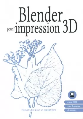 Couverture du produit · Blender pour l'impression 3D