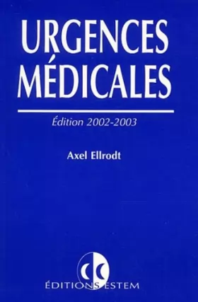 Couverture du produit · Urgences médicales, édition 2002-2003