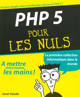 Couverture du produit · PHP 5 pour les Nuls