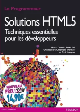 Couverture du produit · Solutions HTML5