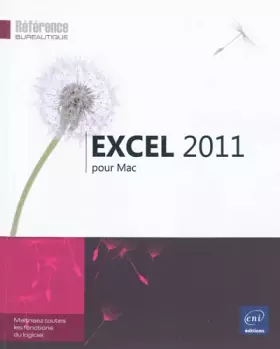 Couverture du produit · Excel 2011 pour Mac